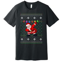 Dabbing Santa Ugly Christmas (1) Premium T-Shirt