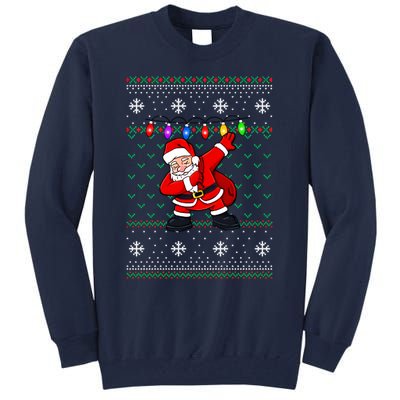 Dabbing Santa Ugly Christmas (1) Tall Sweatshirt