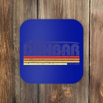 Dunbar Scotland Uk Retro Tourism Cool Gift Coaster