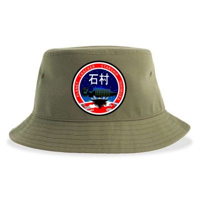 Dead Space Usg Ishimura Logo High Quality Sustainable Bucket Hat