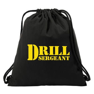 Drill Sergeant Uniform Military Boot Camp Instructor Drawstring Bag