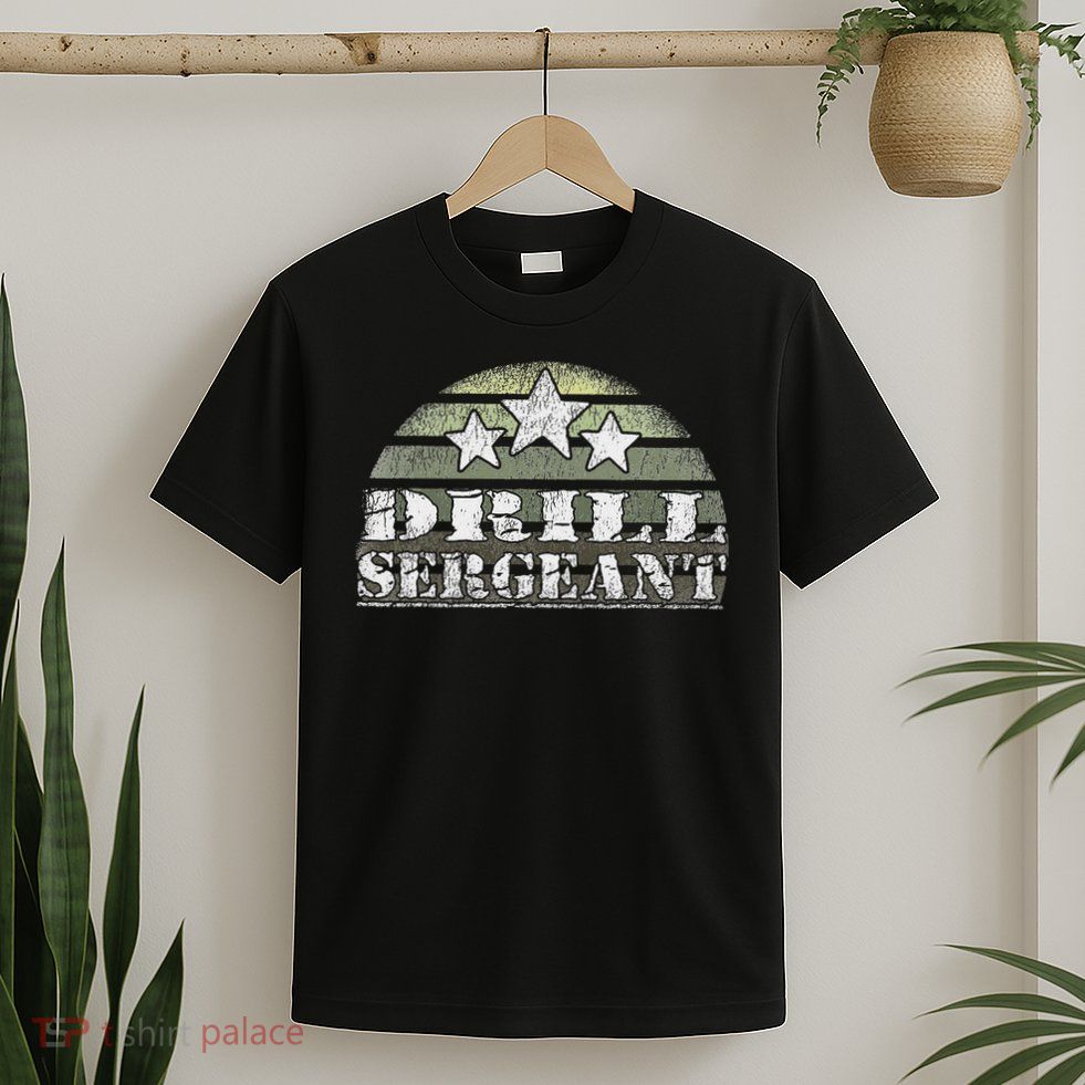 Drill Sergeant Uniform Military Boot Camp T-Shirt
