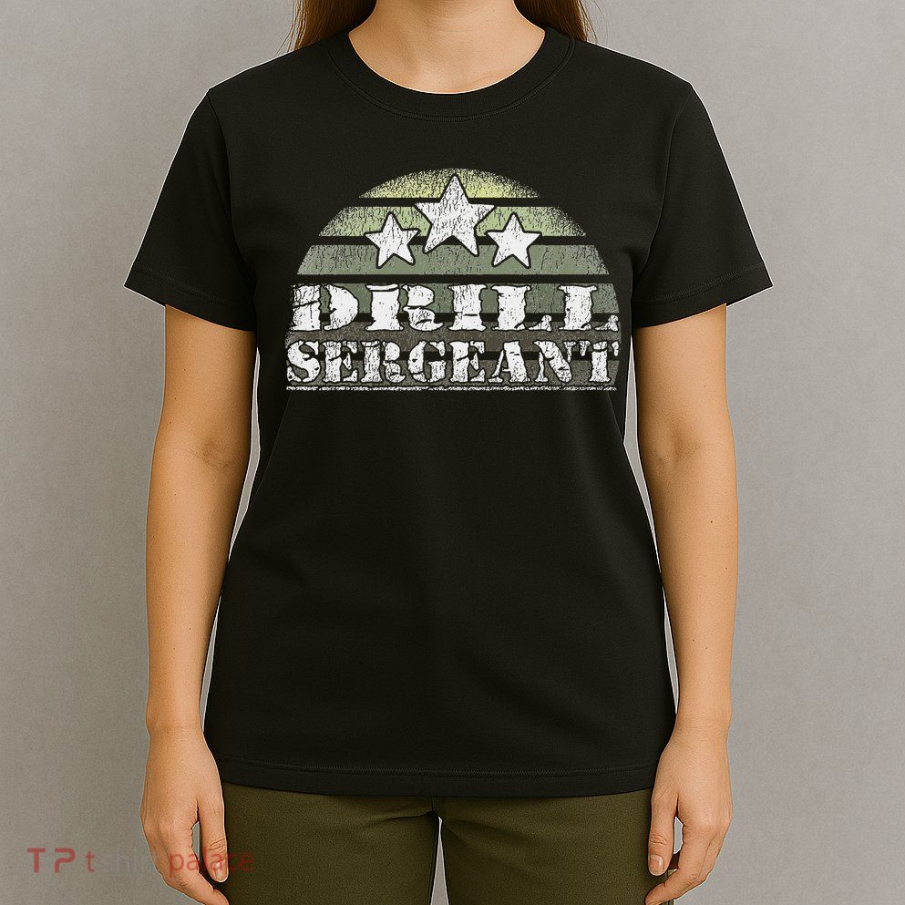 Drill Sergeant Uniform Military Boot Camp T-Shirt