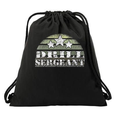 Drill Sergeant Uniform Military Boot Camp Drawstring Bag