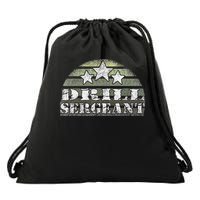 Drill Sergeant Uniform Military Boot Camp Drawstring Bag