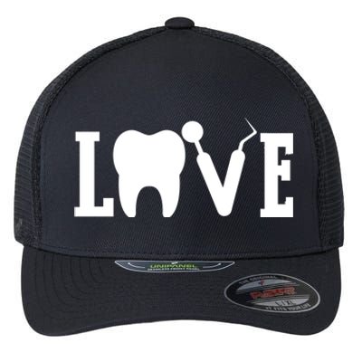 Dental Squad Valentine's Students Dentist Assistants Hygiene Gift Flexfit Unipanel Trucker Cap