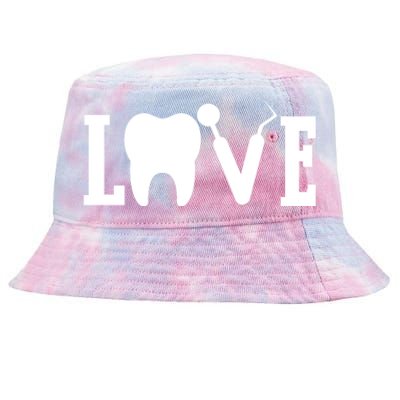 Dental Squad Valentine's Students Dentist Assistants Hygiene Gift Tie-Dyed Bucket Hat