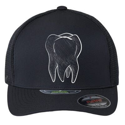 Dental Squad Valentine's Students Dentist Assistants Hygiene Meaningful Gift Flexfit Unipanel Trucker Cap