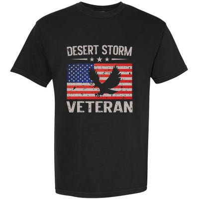 Desert Storm Veteran Persian War Service Ribbon Garment-Dyed Heavyweight T-Shirt