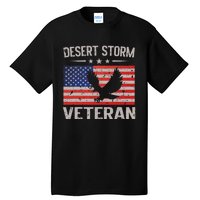 Desert Storm Veteran Persian War Service Ribbon Tall T-Shirt