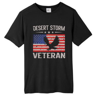 Desert Storm Veteran Persian War Service Ribbon Tall Fusion ChromaSoft Performance T-Shirt