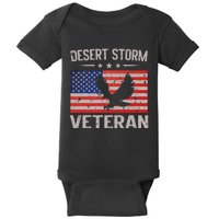 Desert Storm Veteran Persian War Service Ribbon Baby Bodysuit