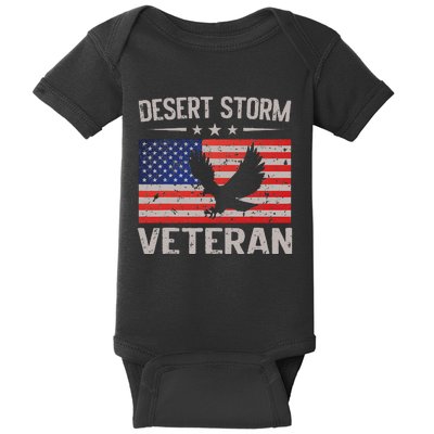 Desert Storm Veteran Persian War Service Ribbon Baby Bodysuit