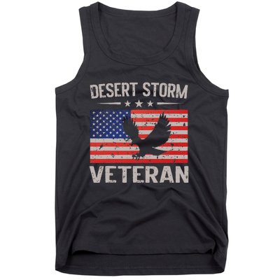 Desert Storm Veteran Persian War Service Ribbon Tank Top