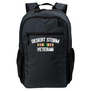 Desert Storm Veteran Pride Persian Gulf War Service Ribbon Gift Daily Commute Backpack