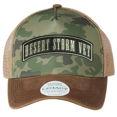 Desert Storm Veteran Legacy Tie Dye Trucker Hat