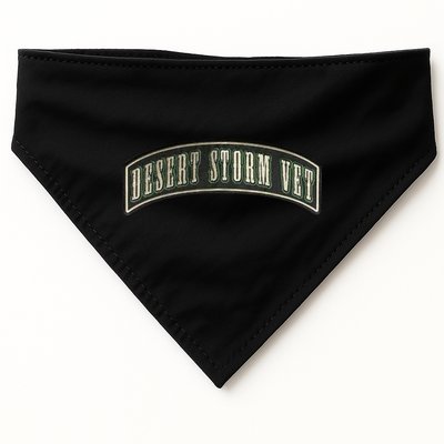 Desert Storm Veteran USA-Made Doggie Bandana