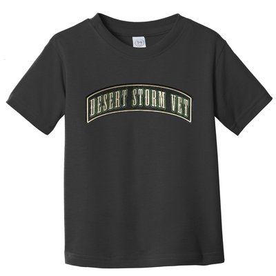 Desert Storm Veteran Toddler T-Shirt