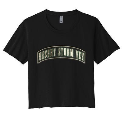 Desert Storm Veteran Crop Top
