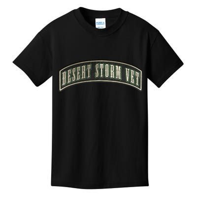 Desert Storm Veteran Kids T-Shirt