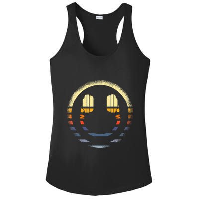 Dj Smile Vintage Ladies PosiCharge Competitor Racerback Tank