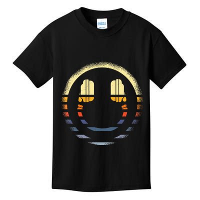 Dj Smile Vintage Kids T-Shirt