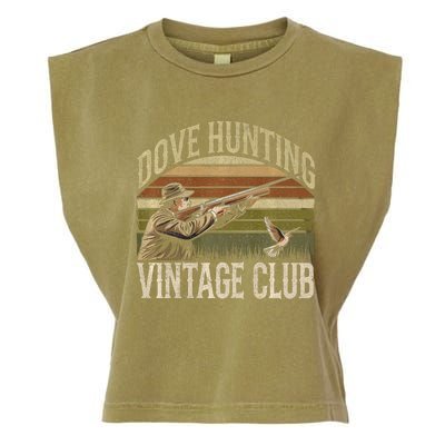 Dove Slayerr Vintage Club Bird Hunter Dove Season Garment-Dyed Women's Muscle Tee