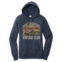 Dove Slayerr Vintage Club Bird Hunter Dove Season Women's Pullover Hoodie