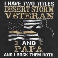 Desert Storms Veteran And Papa Rocks Them Both Veteran Dads Cool Gift 11oz C Handle Ceramic Mug