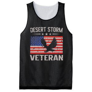 Desert Storm Veteran Persian War Service Ribbon Mesh Reversible Basketball Jersey Tank