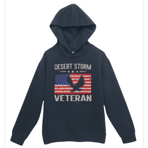 Desert Storm Veteran Persian War Service Ribbon Urban Pullover Hoodie