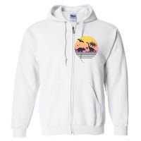 DINOSAURS SUNRISE VINTAGE Full Zip Hoodie