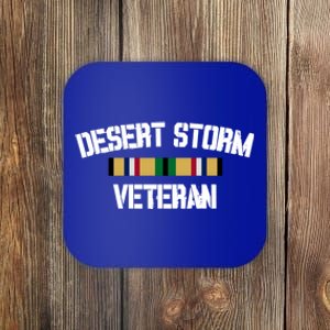 Desert Storm Veteran Pride Persian Gulf War Service Ribbon Great Gift Coaster