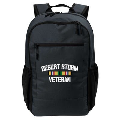 Desert Storm Veteran Pride Persian Gulf War Service Ribbon Great Gift Daily Commute Backpack