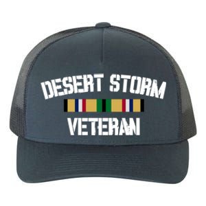 Desert Storm Veteran Pride Persian Gulf War Service Ribbon Great Gift Yupoong Adult 5-Panel Trucker Hat