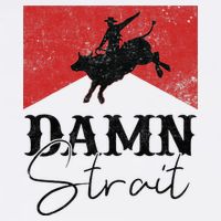 Damn S.T.R.A.I.T Western Country Damn S.T.R.A.I.T Cowboy T-Shirt