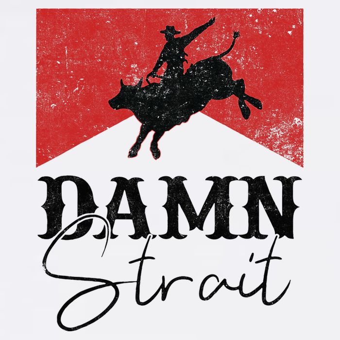 Damn S.T.R.A.I.T Western Country Damn S.T.R.A.I.T Cowboy Baby Bodysuit
