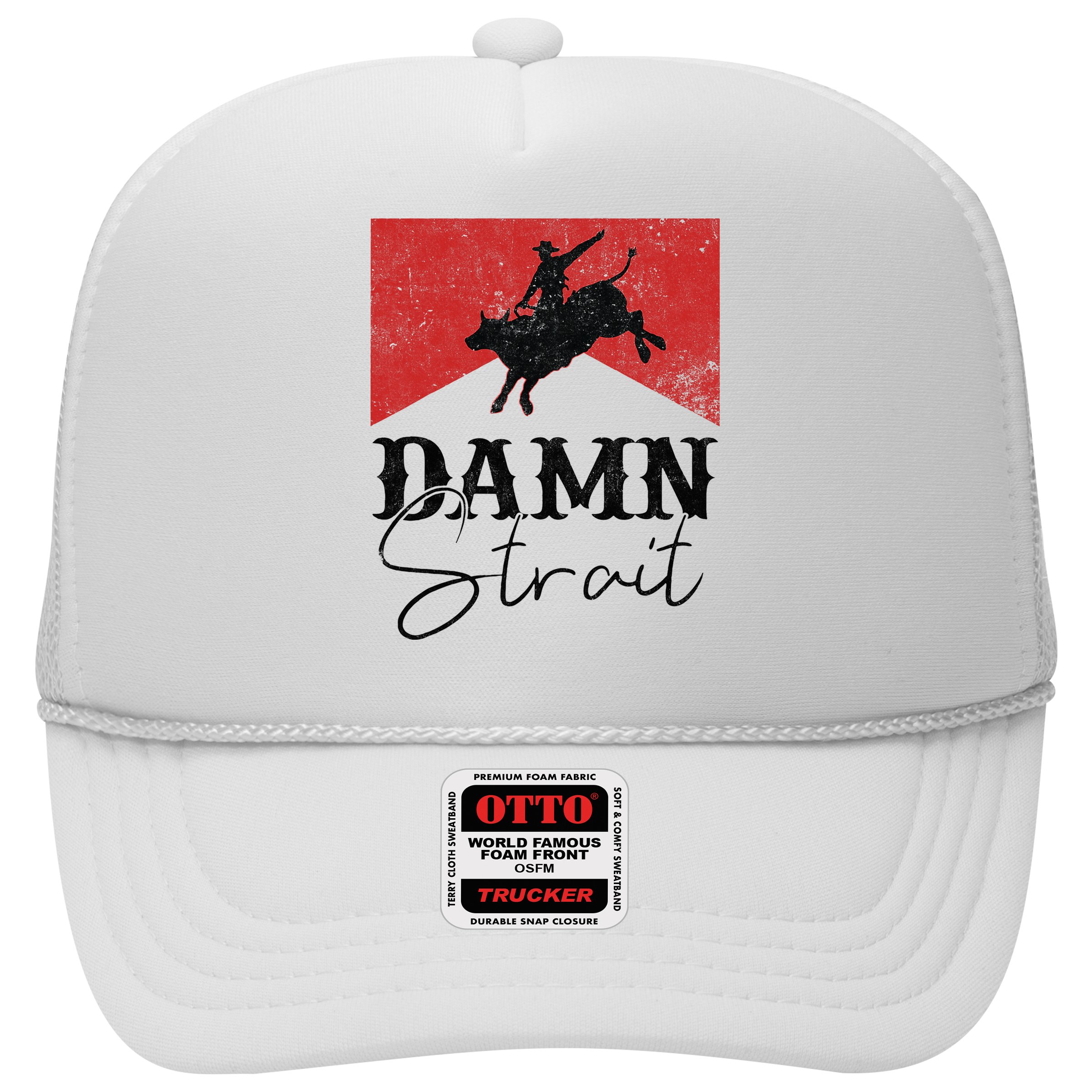 Damn S.T.R.A.I.T Western Country Damn S.T.R.A.I.T Cowboy Hat