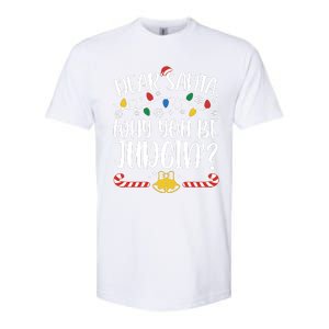 Dear Santa Why You Be Judgin Christmas Holiday Season Softstyle CVC T-Shirt