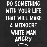 Do Something With Your Life That Will Make A Mediocre White 25L Jumbo Tote