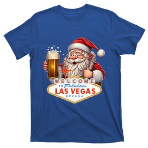 Drunk Santa Welcome To Las Vegas Funny Christmas Meaningful Gift T-Shirt