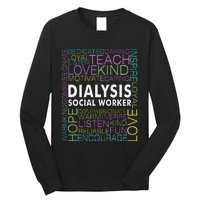 Dialysis Social Worker Renal Long Sleeve Shirt