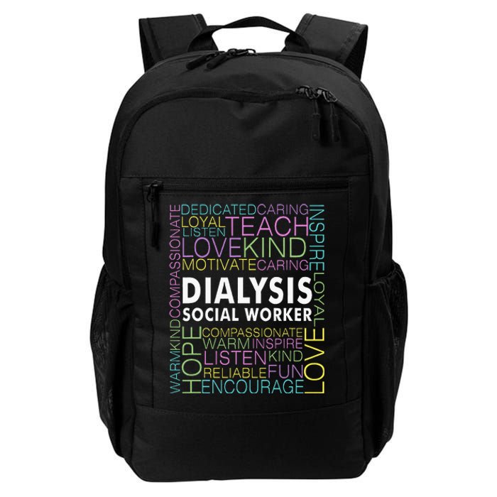 Dialysis Social Worker Renal Daily Commute Backpack