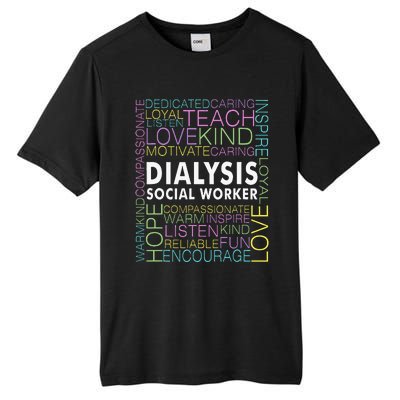 Dialysis Social Worker Renal Tall Fusion ChromaSoft Performance T-Shirt