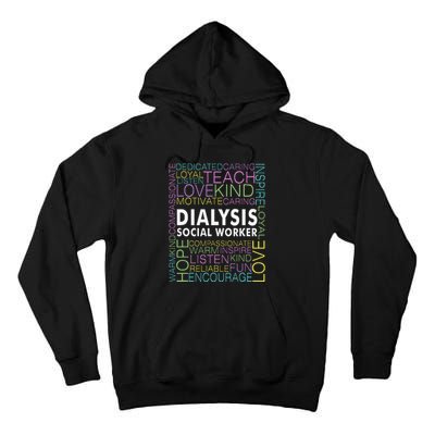 Dialysis Social Worker Renal Tall Hoodie