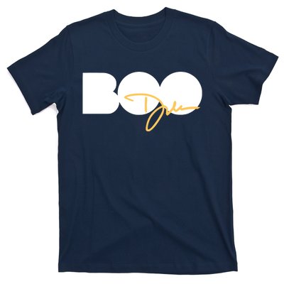 Dawn Staley Wearing Boo T-Shirt