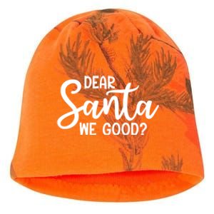 Dear Santa We Good Christmas Gift Kati - Camo Knit Beanie