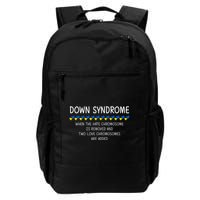 Down Syndrome When The Hate Chromosome Is Removed Backpack