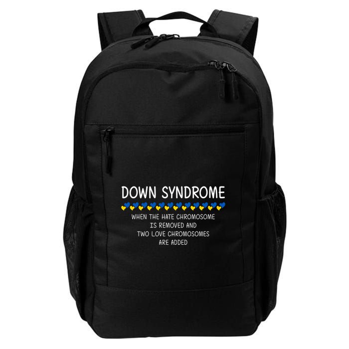 Down Syndrome When The Hate Chromosome Is Removed Backpack