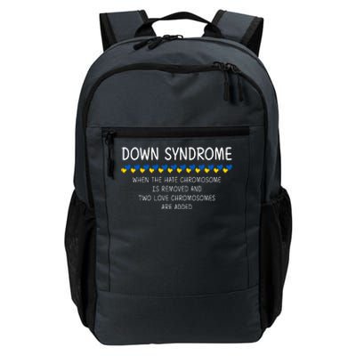 Down Syndrome When The Hate Chromosome Is Removed Daily Commute Backpack